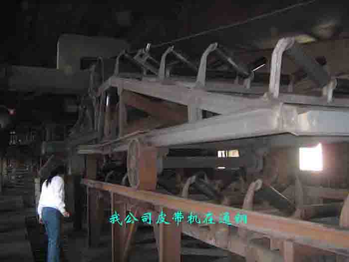 我公司生产的除尘防尘全密闭卸料车在吉林通化钢铁厂